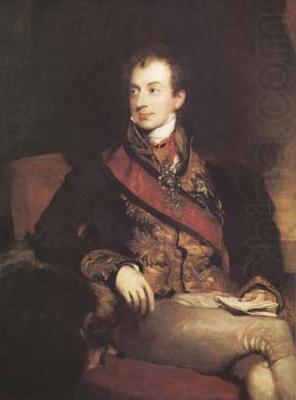 Sir Thomas Lawrence Clemens Lothar Wenzel (mk25) china oil painting image